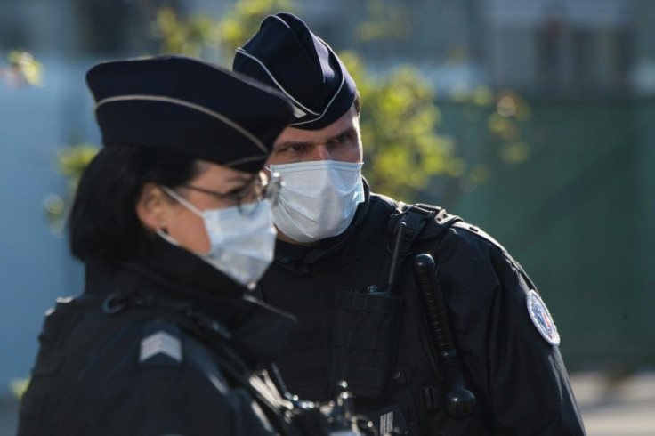 People in France are only allowed to step outside for pressing matters, such as shopping