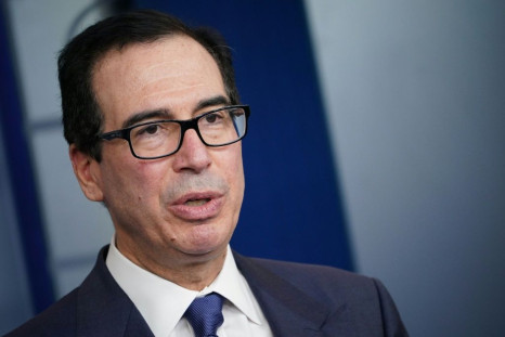 US Treasury Secretary Steven Mnuchin has dismissed statistics showing rising unemployment, saying they are not reflective of the normal economy