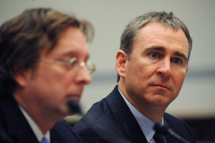 Billionaire Kenneth Griffin, pictured in 2008, positioned his hedge fund to benefit from the coronavirus outbreak, unlike in the 2008 financial crisis