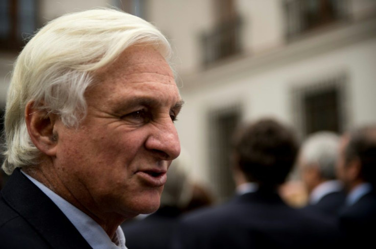 Roberto Canessa, pictured on the 40th anniversary commemoration of the crash at the presidential palace in Santiago, Chile, on October 12, 2012