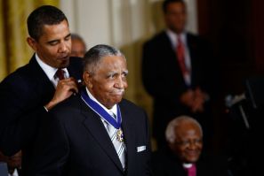 The Rev. Joseph Lowery worked with leading figures of the US Civil Rights movement such as Martin Luther King and Jesse Jackson