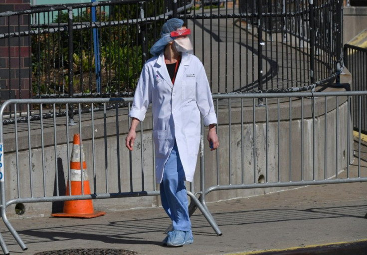 Hospital workers throughout New York are alarmed at the dearth of protective equipment to keep staff safe from the deadly COVID-19 virus