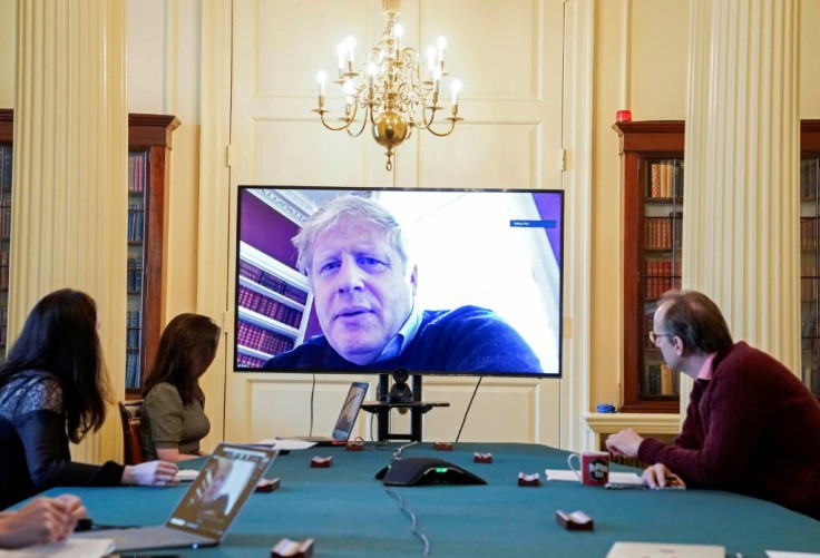 Johnson has had to attend cabinet meetings by videoconference since testing positive for the virus