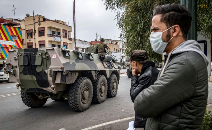 Morocco deployed armoured vehicles in the capital Rabat to ensure compliance with emergency measures imposed due to the coronavirus