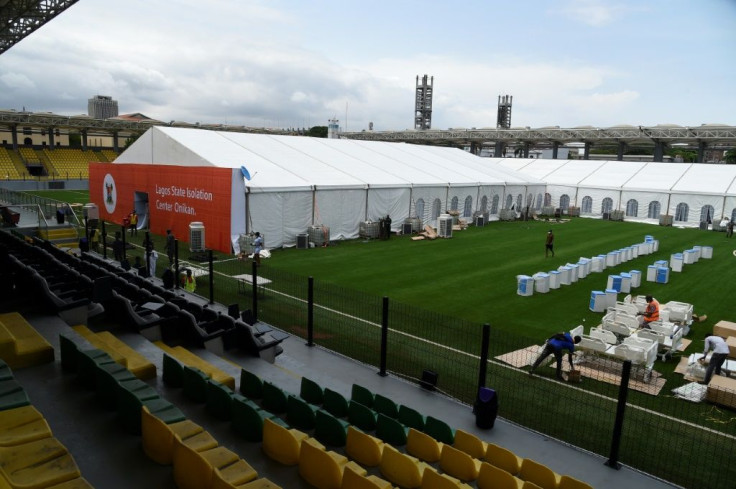 Lagos authorities have set up an isolation and treatment centre in a sports stadium