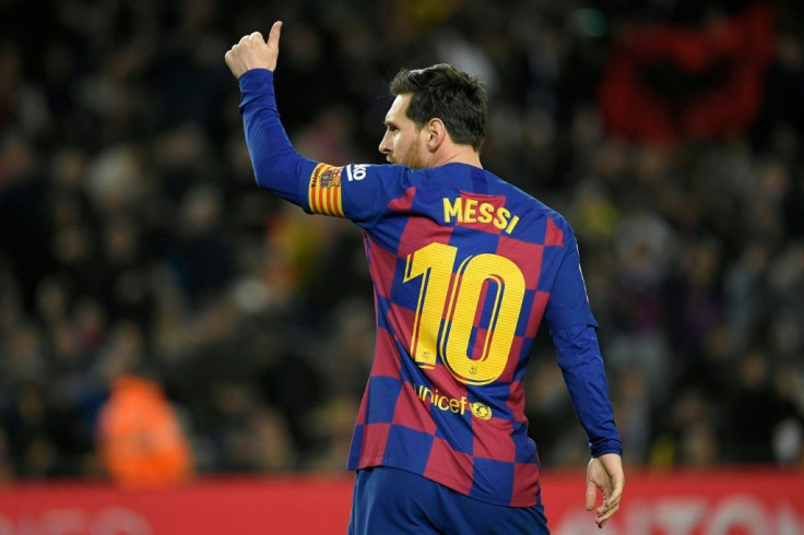 Barcelona captain Lionel Messi confirmed the players will take a 70 per cent pay cut during Spain's state of alarm