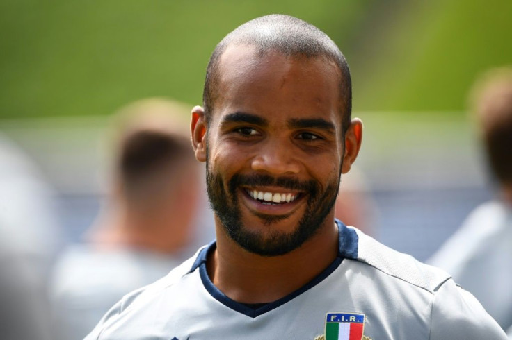 Italy's rugby union flanker Maxime Mbanda is keeping busy during the coronavirus lockdown by working as a volunteer ambulance driver in Parma