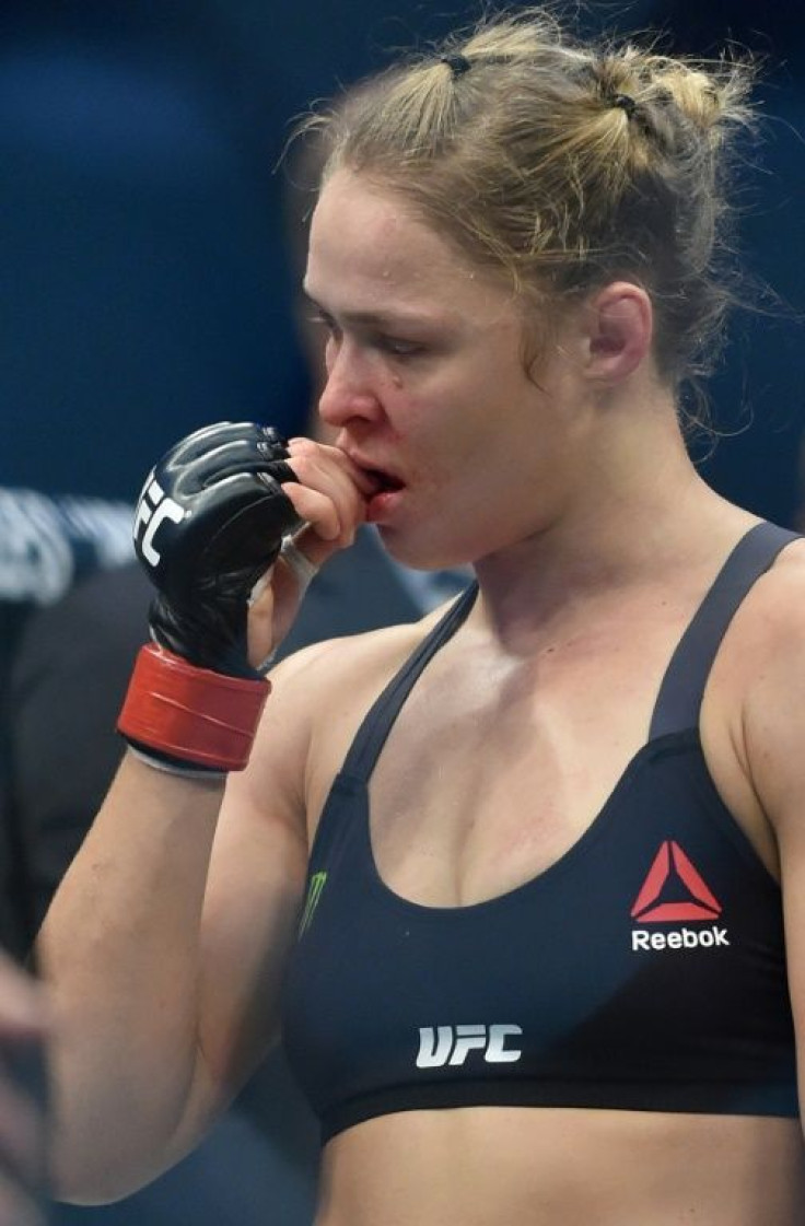 MMA fighter Ronda Rousey suffered depression after a high-profile defeat