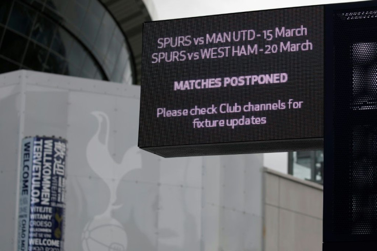 Premier League matches have been postponed until at least April 30