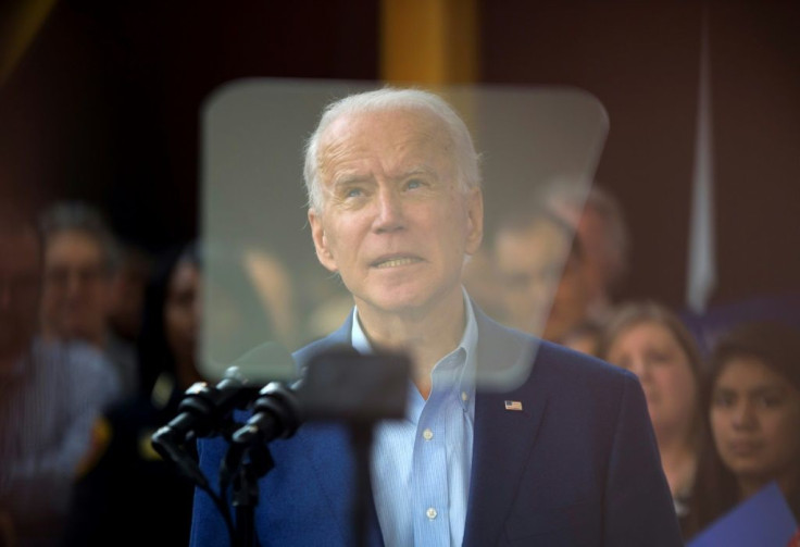 After nearly self-imploding in the first three state contests, former vice president Joe Biden (pictured March 2, 2020) turned his presidential campaign around, winning the lion's share of the next 25 primaries to become the presumptive nominee