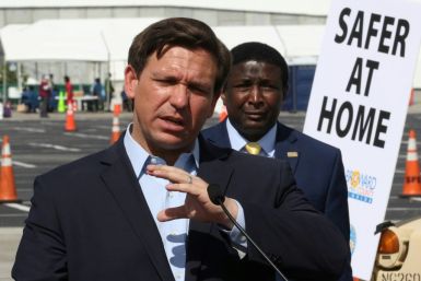 Florida Governor Ron DeSantis initially opposed allowing the cruise ships to dock, but changed his mind after President Donald Trump said they should be allowed to disembark