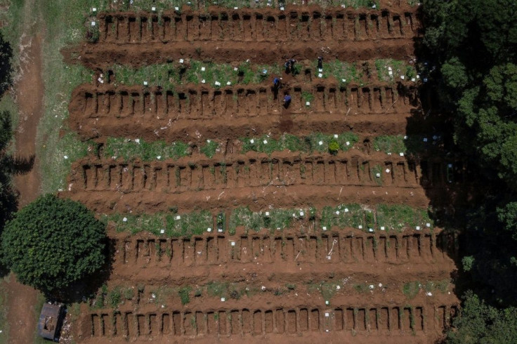 Vila Formosa cemetery on the edge of Sao Paulo, Latin America's largest, is bracing for a surge in burials