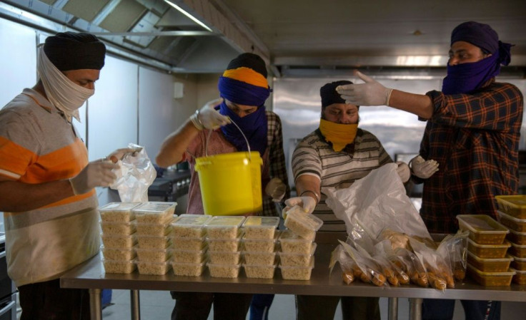 Sikh temples across Melbourne have also become a centre of support for both medical workers and those self-isolating