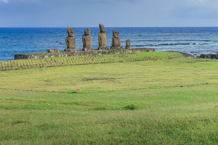 Easter Island is known for its human figure stone monoliths called moais
