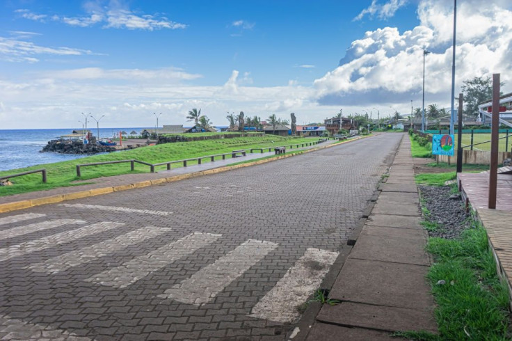 With streets, beaches and parks deserted, some Rapa Nui inhabitants have started to cultivate their land, like their ancestors did