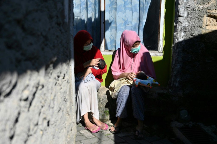 In Indonesia, some pregnant women there have had to attend appointments with physicians in full-suited hazard gear because of the pandemic -- an instantly distressing situation