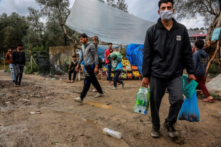 So far, the Moria camp has been spared the pandemic but others have not been so fortunate
