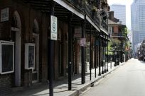 A massive small business program which has launched amid skyrocketing unemployment is meant to help shuttered small businesses, such as those seen in the French Quarter of New Orleans in in March 2020