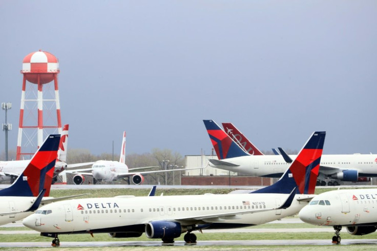 Delta Air Lines said it was will reduce hours for some employees as it projected a stunning 90 percent drop in second-quarter revenue due to the coronavirus outbreak
