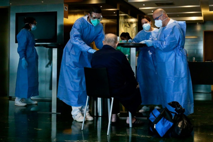 Hotels across Spain have been converted into medical care centres to free up beds in hospitals flooded with COVID-19 cases