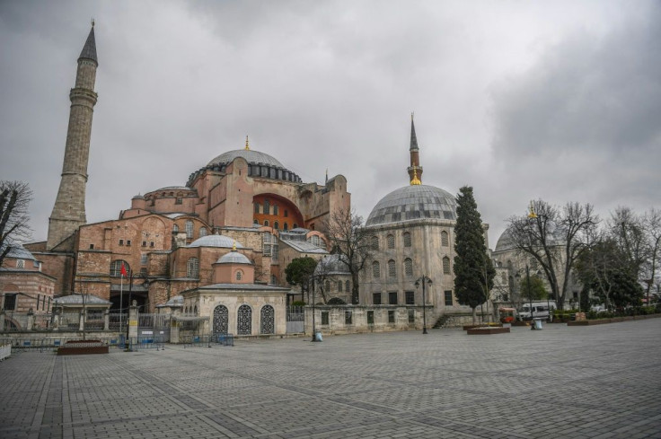 Although Turkey is not on lockdown, many public spaces are empty