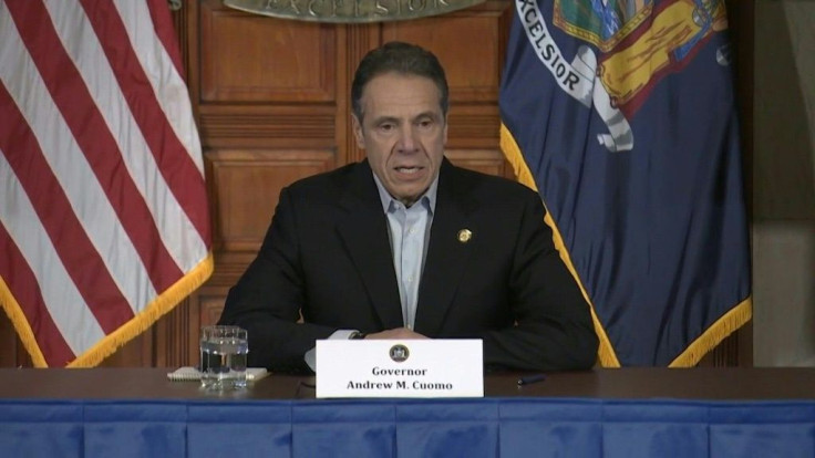 SOUNDBITENew York state's coronavirus toll rose at a devastating pace to 3,565 deaths Saturday, Governor Andrew Cuomo says, up from 2,935 the previous day, the largest 24-hour jump recorded there.