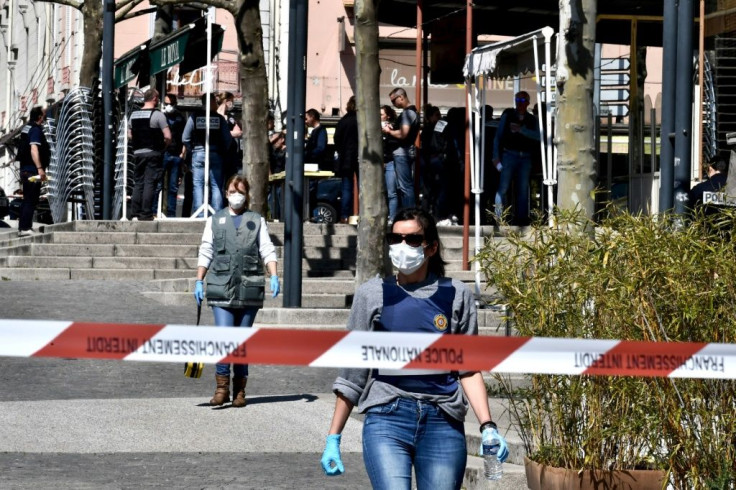 The attack took place in the southeastern town of Romans-sur-Isere