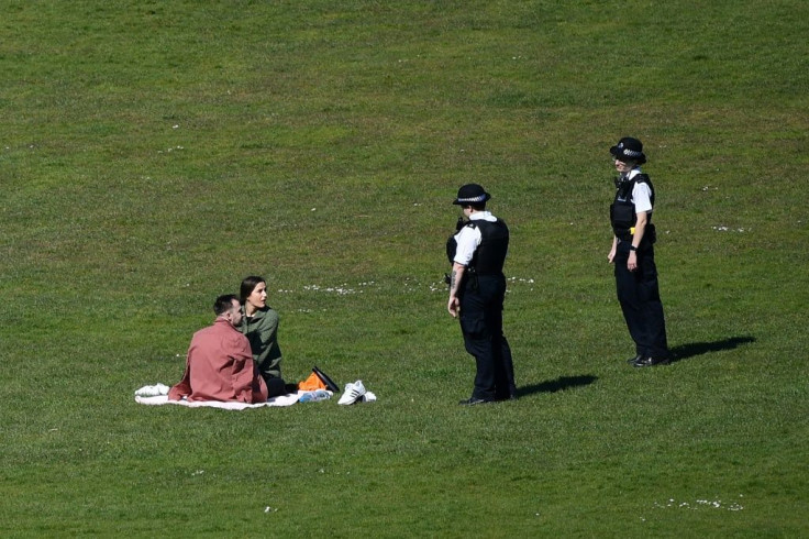 The government warned that outside exercise could be banned after the warmer weather tempted some people from their homes to parks and open spaces this weekend