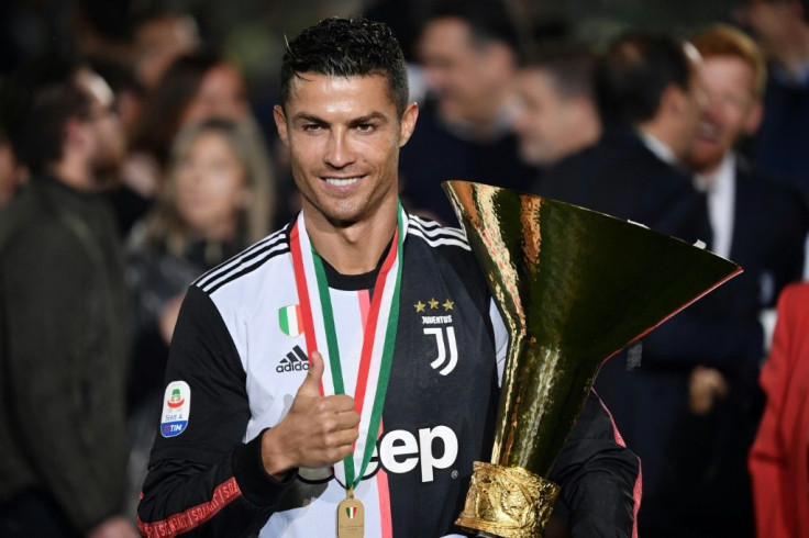Cristiano Ronaldo's Juventus won Serie A last year