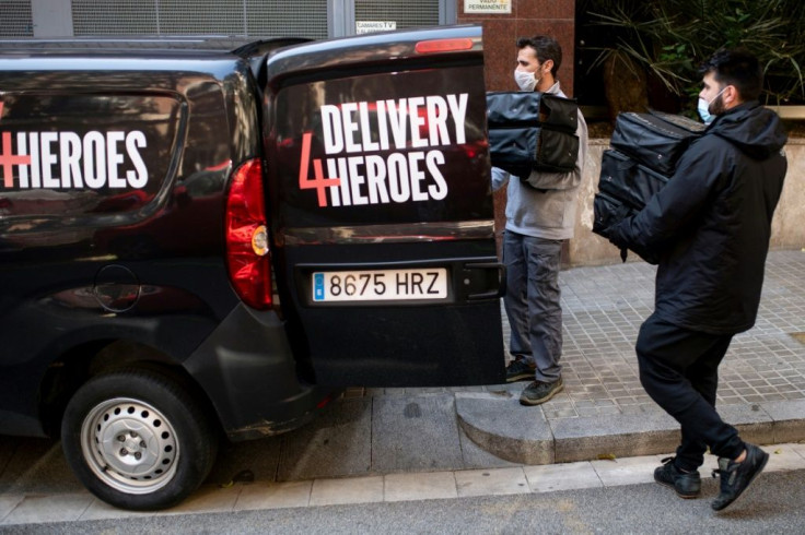 Despite bars and restaurants being shut across Spain, the Delivery4Heroes initiative is designed to ensure healthcare personnel fighting  coronavirus in Barcelona get a steady food supply