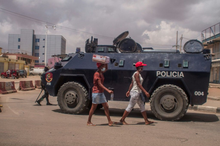 And Angola deployed special police aboard armoured vehicles to patrol Luanda streets to enforce anti-coronavirus regulations as people continued to venture outside despite restrictions on movement