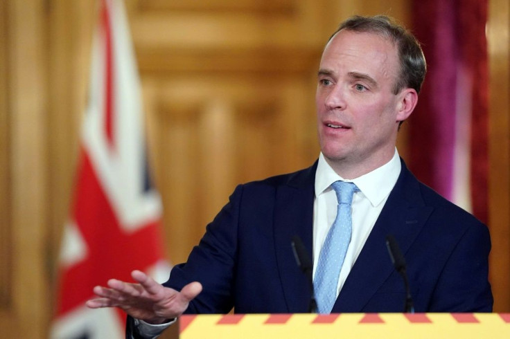 Foreign Secretary Dominic Raab is Johnson's de facto deputy