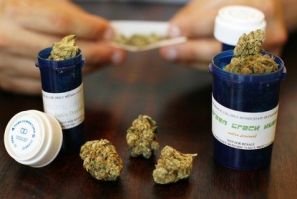 Medical marijuana on display in Los Angeles