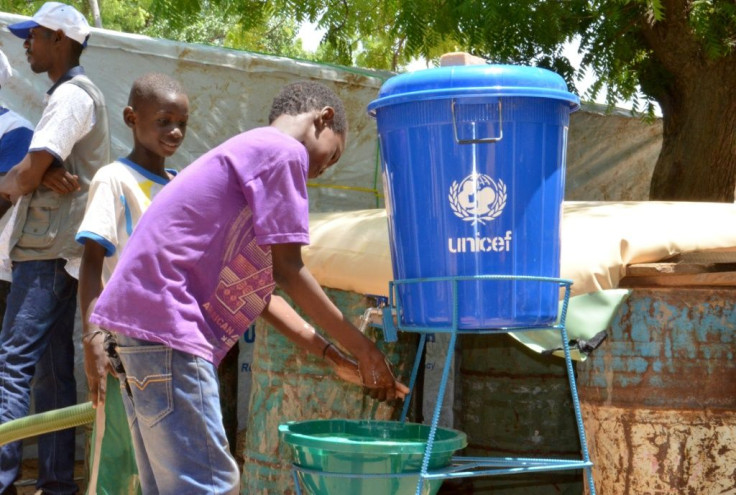 Sanitation is basic in many camps