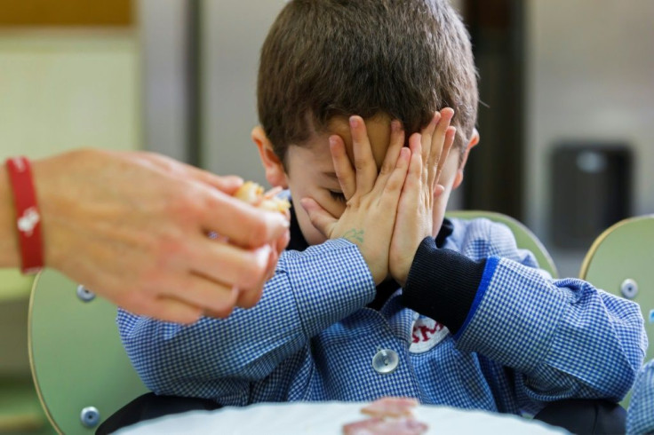 The government says 30 percent of children in Spain are at risk of poverty