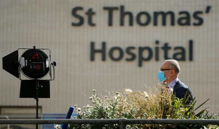 The media has flocked to St Thomas' Hospital