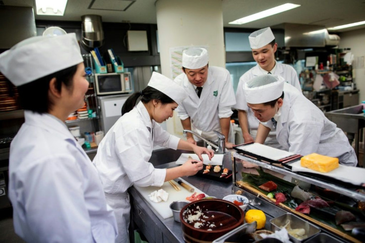 In Japan, some customers do not want their sushi prepared by a female chef because of misguided fears about women's abilities, industry experts say