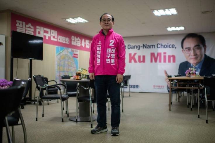 Thae Yong Ho believes that his victory in the election would show the upper echelons of North Korea that abandoning the Kim regime could open up a different path for the country