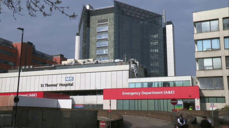 IMAGESImages show the scene outside St Thomas' Hospital in London where British Prime minister Boris Johnson is in intensive care. Johnson began a third day in intensive care battling the coronavirus, which has struck at the heart of the British governmen