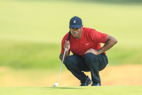 Tiger Woods at the Final Round of Genesis Invitational