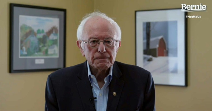 In this video still image from the Bernie Sanders Presidential Campaign, Sanders announces the suspension of his presidential campaign
