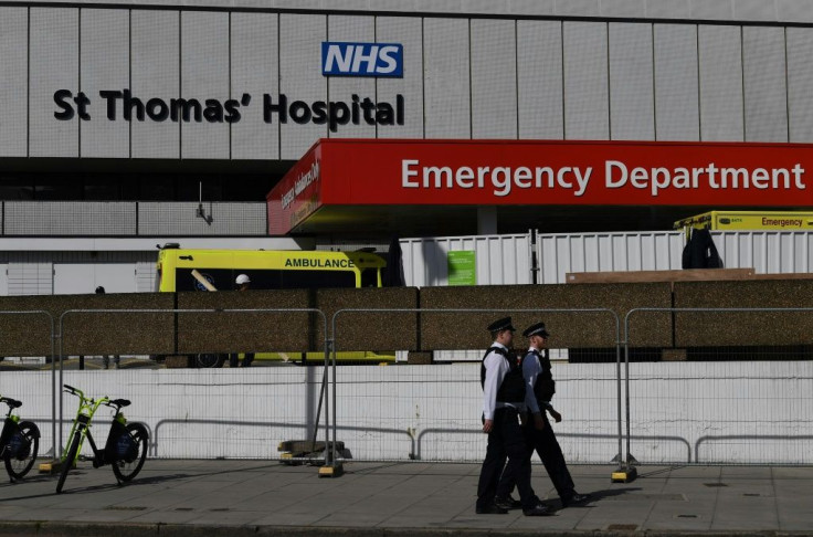 Johnson was taken to St Thomas' Hospital in London on Sunday night