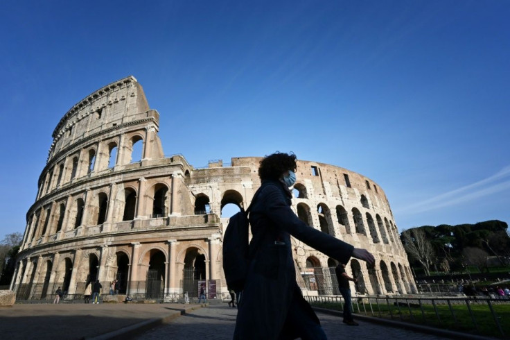 Italy's great tourist attractions such as the Colisseum in Rome look almost abandoned in the time of coronavirus