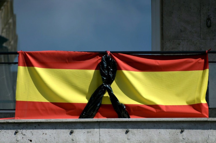 With the daily death toll falling, Spanish Prime Minister Pedro Sanchez urged people not to 'drop their guard' in the fight against the spread of the COVID-19 virus