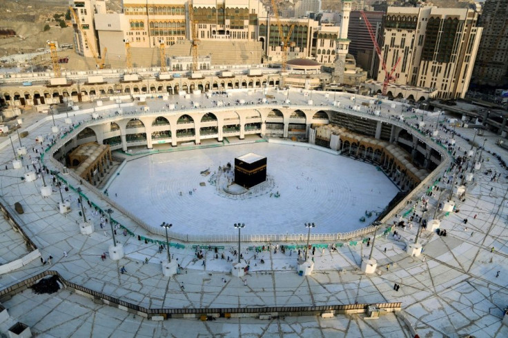 Saudi Arabia emptied Mecca's Grand Mosque, Islam's holiest site, for sterilisation after the kingdom suspended the year-round umrah pilgrimage