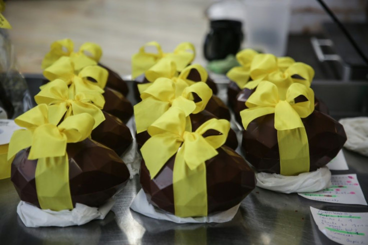 Chocolate eggs that can't be sold have been donated to Belgian hospitals for hard-pressed health workers