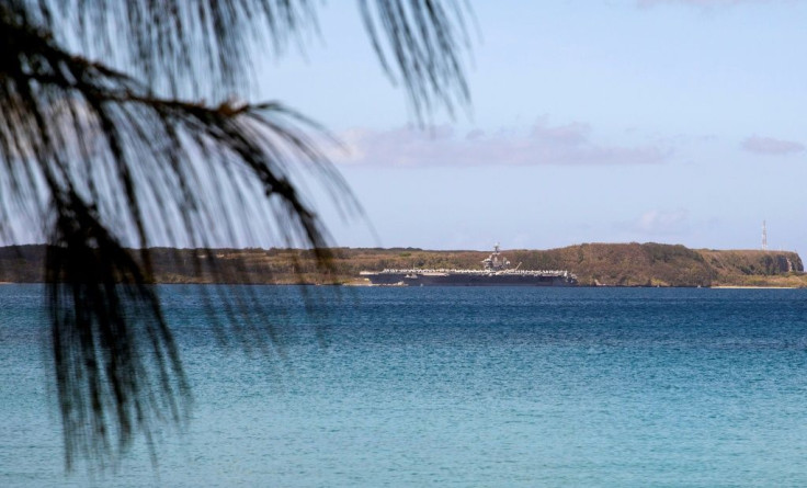 The aircraft carrier USS Theodore Roosevelt has been docked in Guam since its former captain blew the whistle on the coronavirus outbreak onboard