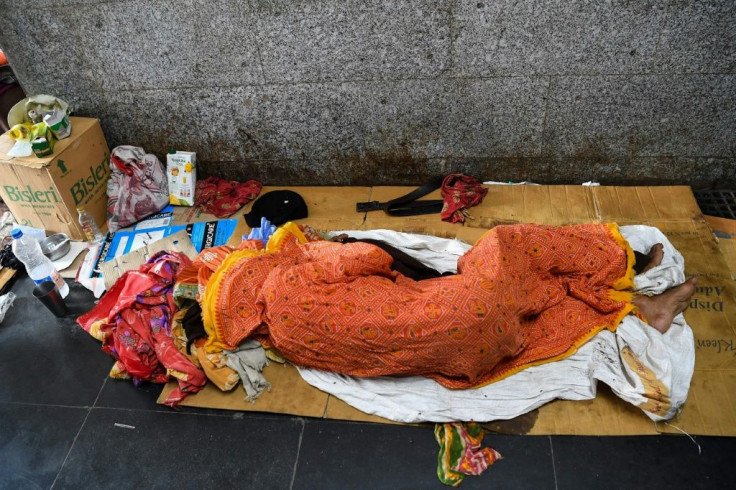 Cancer patients have had to take shelter in a grimy pedestrian subway