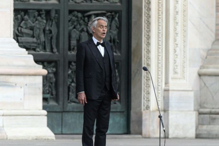 The video of Andrea Bocelli performing a solo Easter concert from an empty cathedral in Milan has been viewed millions of times