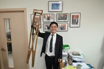 North Korean defector and human rights activist Ji Seong-ho is running for a parliamentary seat in South Korea